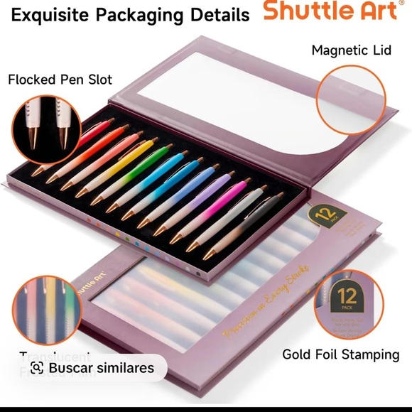 Colorful Gradient Pen Set - Picture 2 of 6